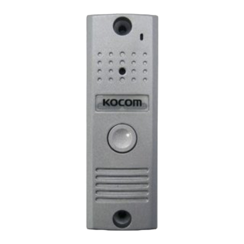 KOCOM KC-MB20 user manual