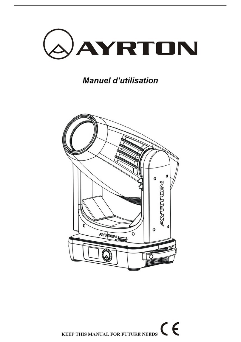 Ayrton GHIBLI user manual