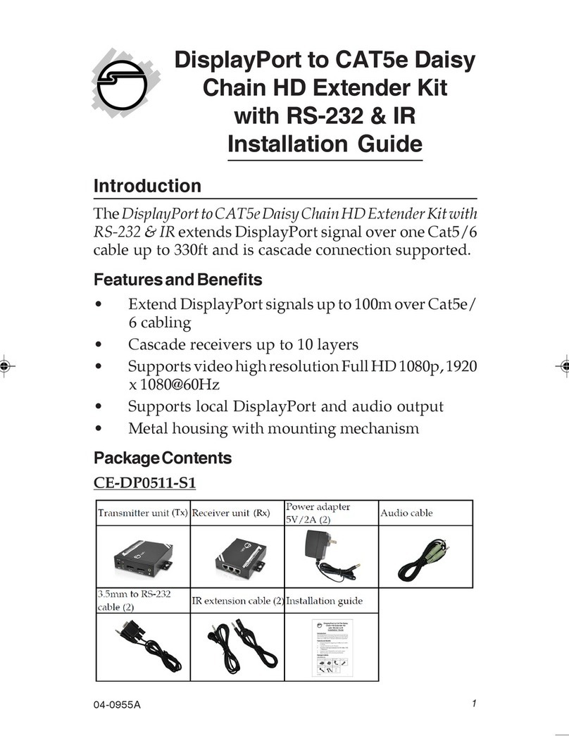 SIIG CE-DP0511-S1 User manual