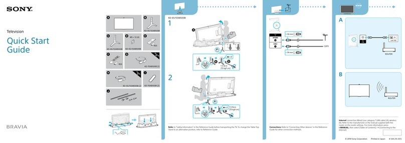 Sony Bravia KD-70X8500B User manual