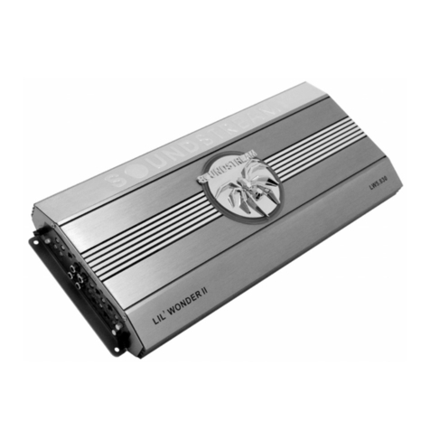Soundstream LIL WONDER II User manual Soundstream LIL WONDER II User manual