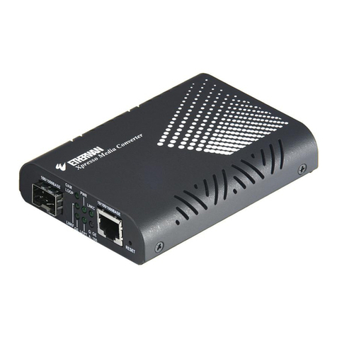 EtherWAN EL2321 User manual EtherWAN EL2321 User manual