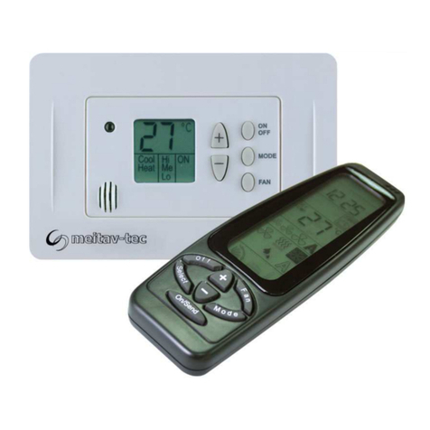 meitav-tec FMH-220 Fan-Coil Super 3 Owner's manual & technician settings