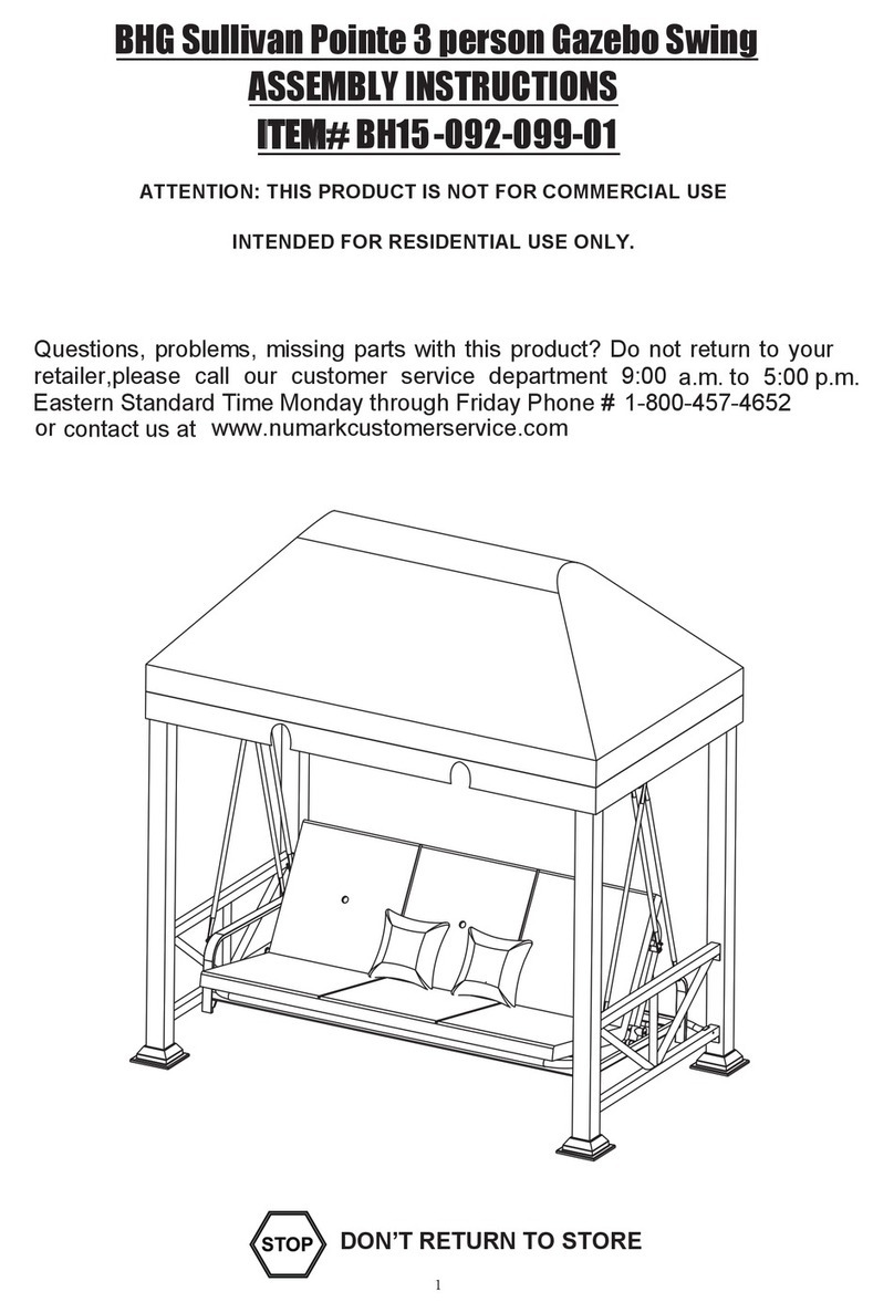 BHG BH15-092-099-01 Assembly instructions