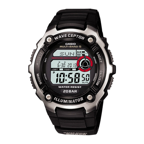Casio 3139 User manual