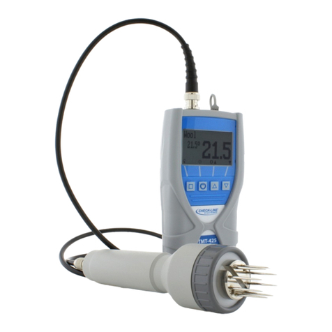 Check-line TMT-425 Use and care manual