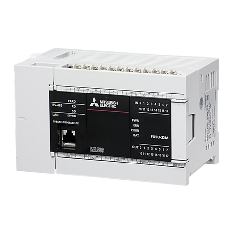 Mitsubishi Electric MELSEC iQ-F FX5 User manual