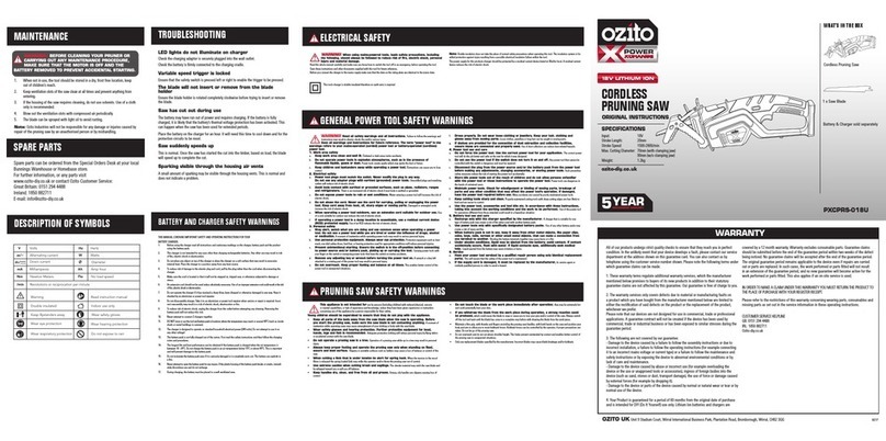 Ozito PXCPRS-018U Original instructions