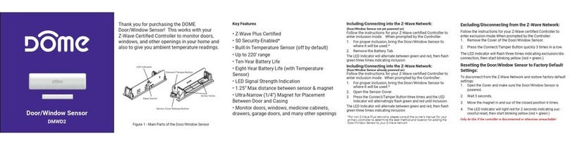 Dome DMWD2 User manual