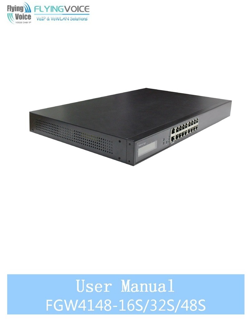 Flyingvoice FGW4148-16S user manual