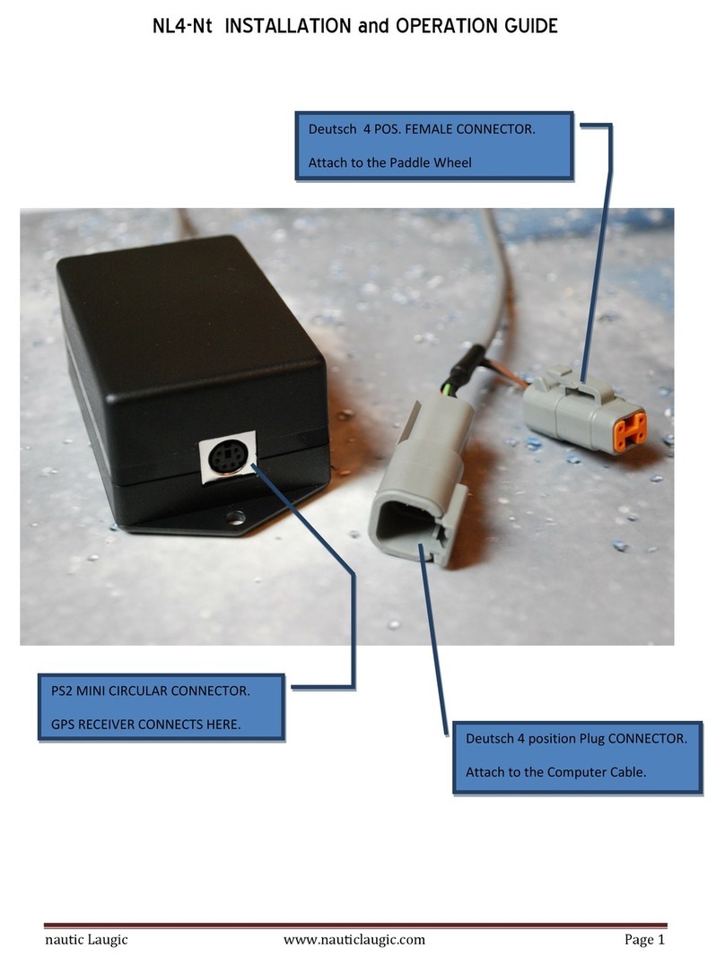 Nautic Laugic NL4-Nt Installation and operation guide