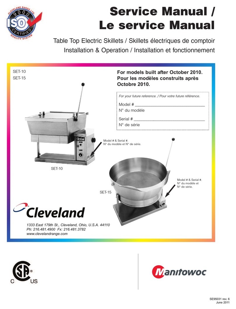 Cleveland SET-15 Service manual
