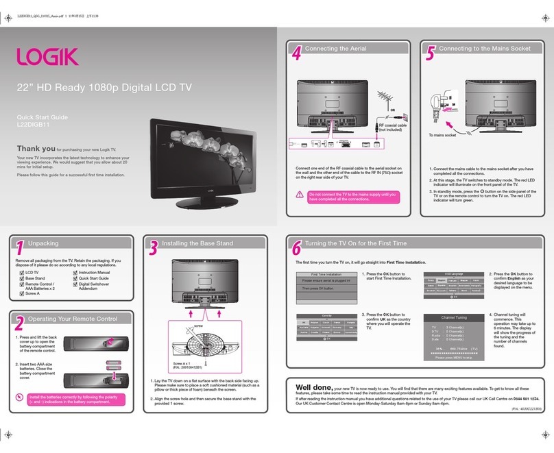 Logik L22DIGB11 User manual