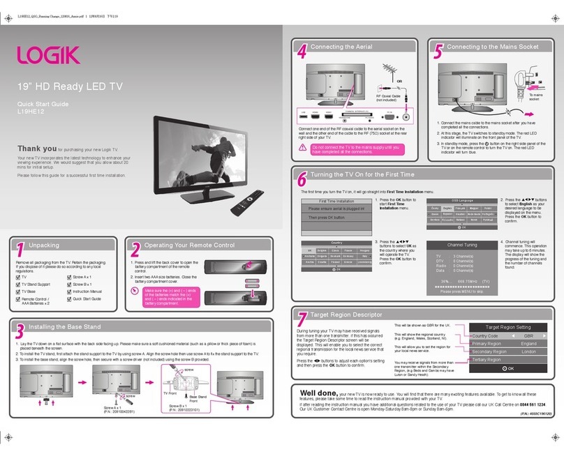 Logik L19HE12 User manual Logik L19HE12 User manual