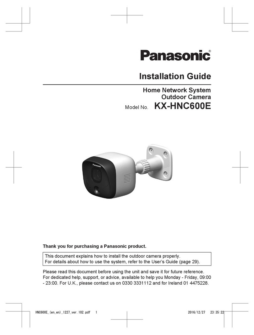 Panasonic KX-HNC600E User manual