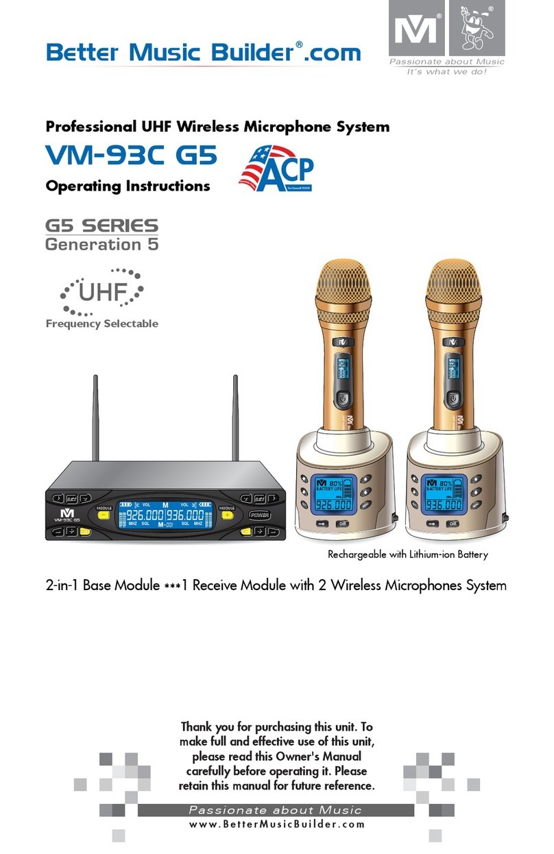 Better Music Builder VM-93C G5 operating manual Better Music Builder VM-93C G5 operating manual