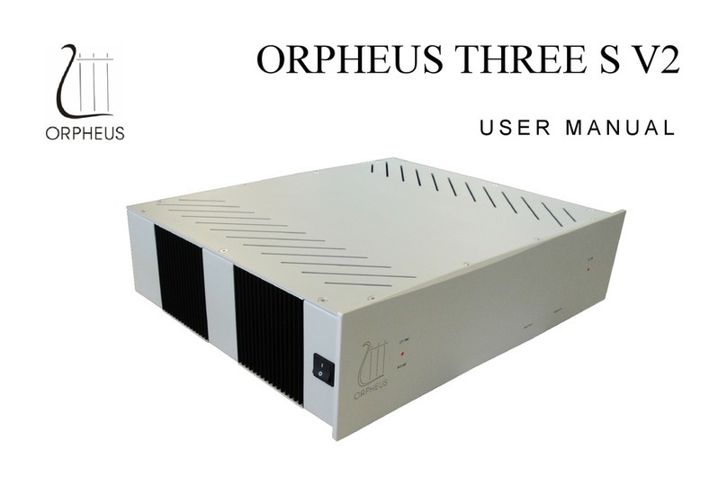 ORPHEUS THREE S V2 user manual