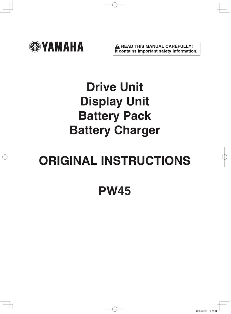Yamaha PW45 Original instructions