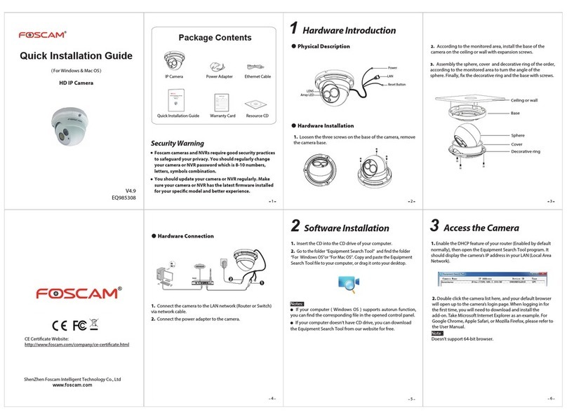 Foscam FI9853EP User manual