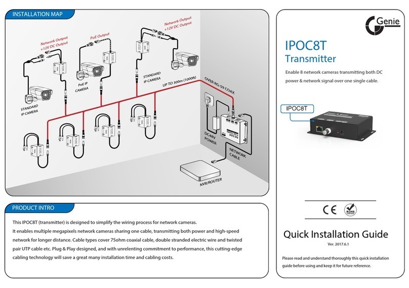 Genie IPOC8T User manual