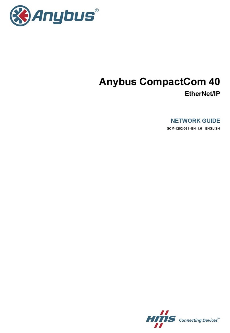 Anybus CompactCom 40 Modbus-TCP Network guide
