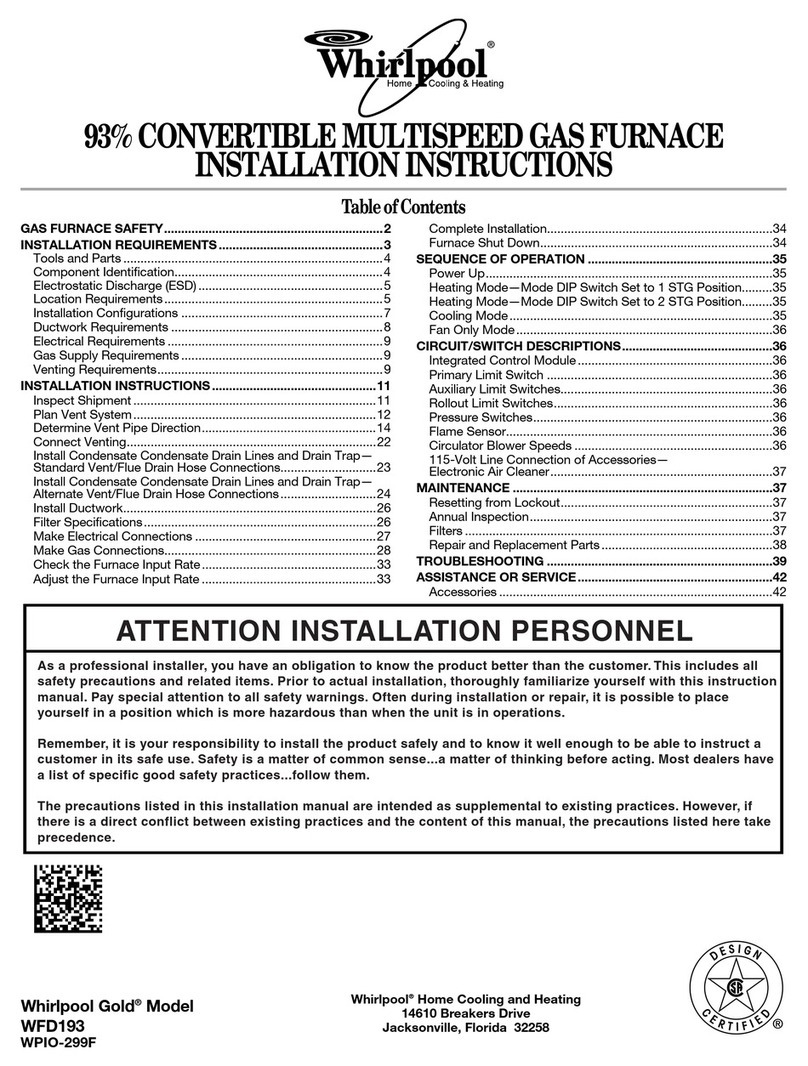 Whirlpool Gold WFD193 User manual