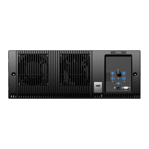 Tait TB9100 Installation and operation manual