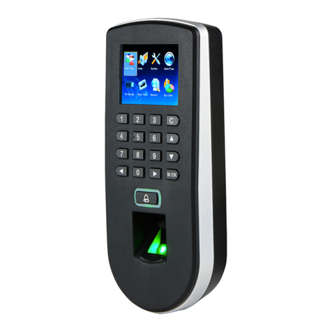 ZKTeco F19 User manual