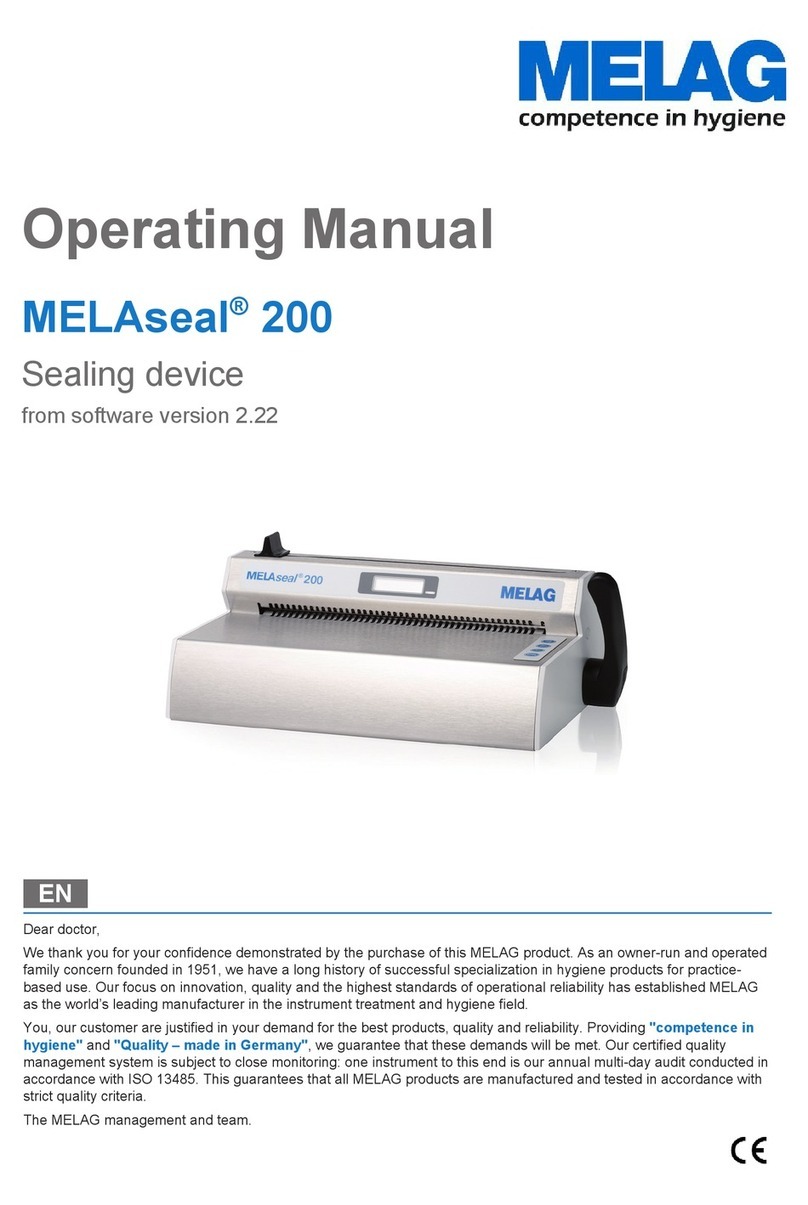 MELAG MELAseal 200 operating manual