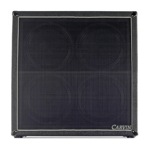CARVIN VX412T user manual