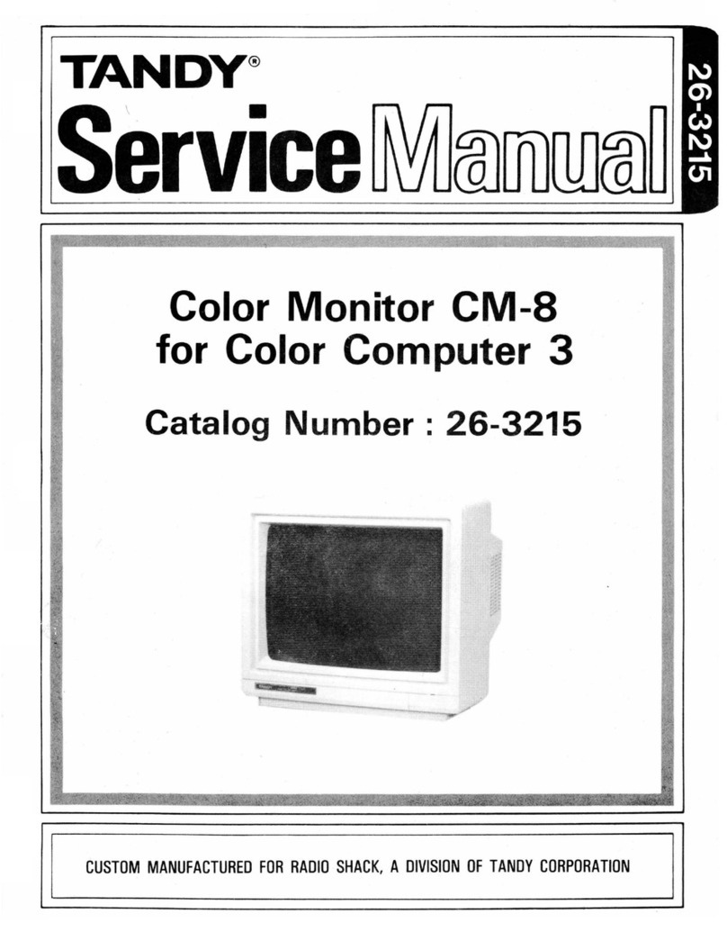 Tandy CM-8 User manual