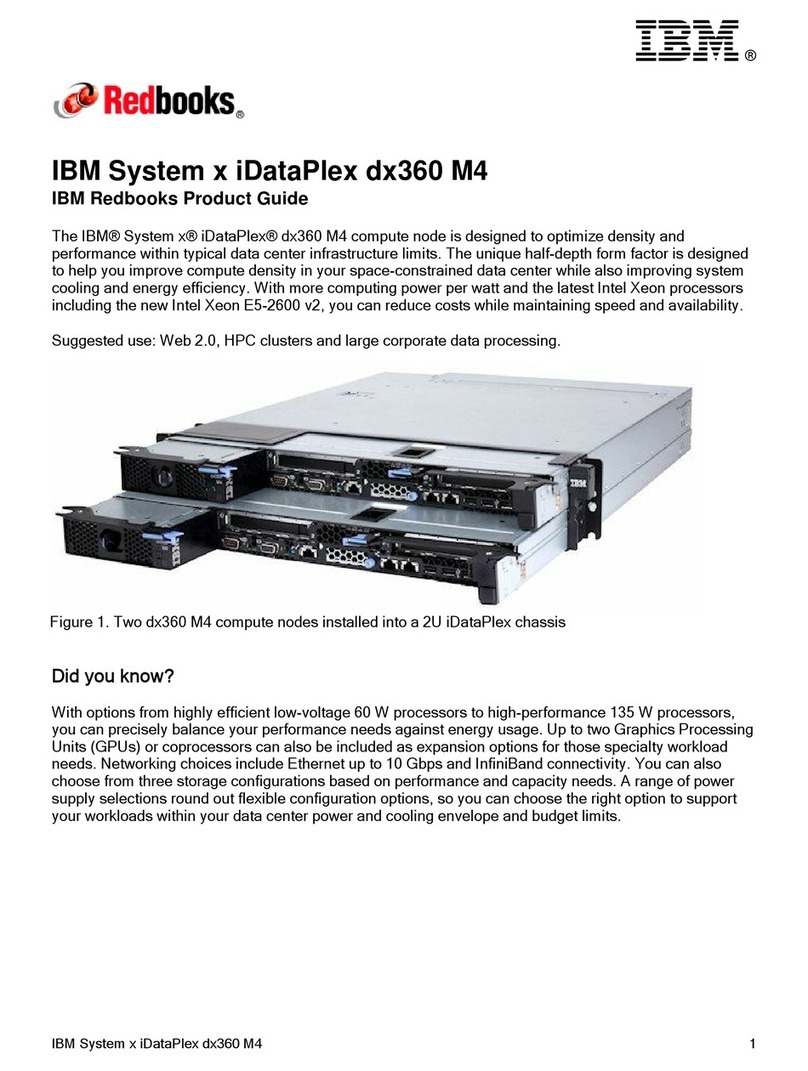 IBM iDataPlex dx360 M4 Product guide IBM iDataPlex dx360 M4 Product guide