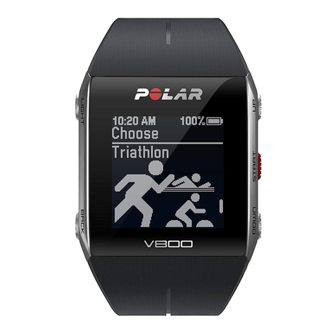 Polar Electro V800 User manual