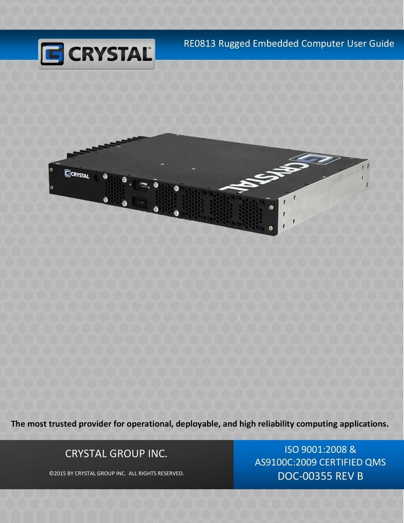 Crystal RE0813 user guide