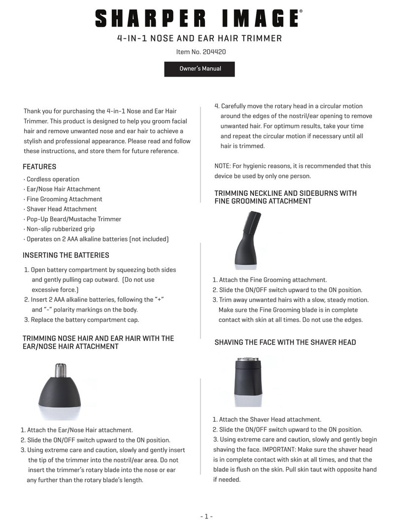 Sharper Image 204420 User manual