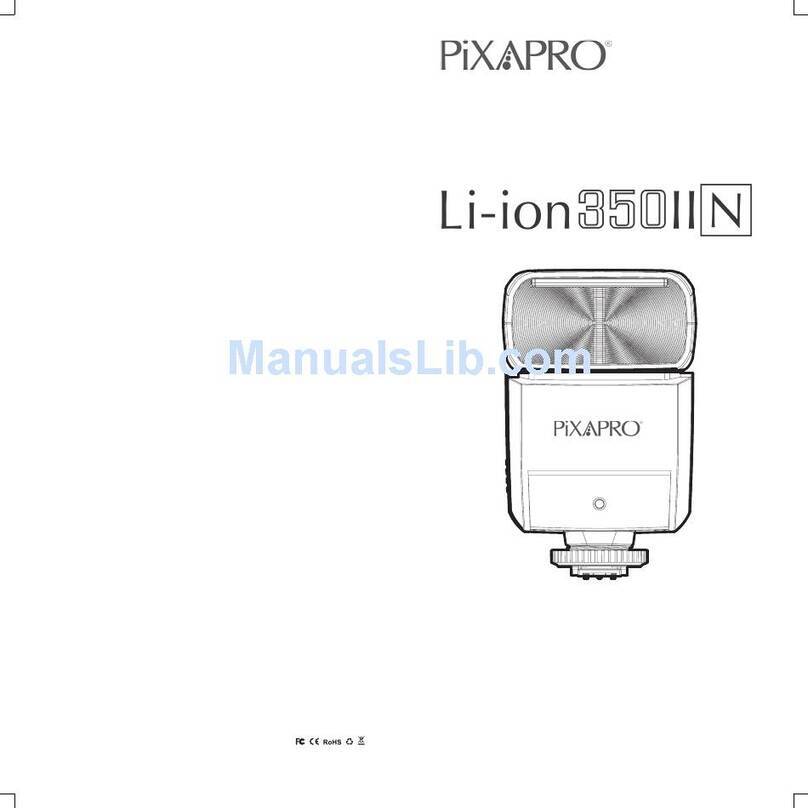 Pixapro Li-ion 350 II N User manual
