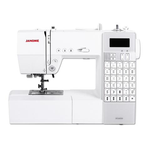 Janome DC6030 User manual