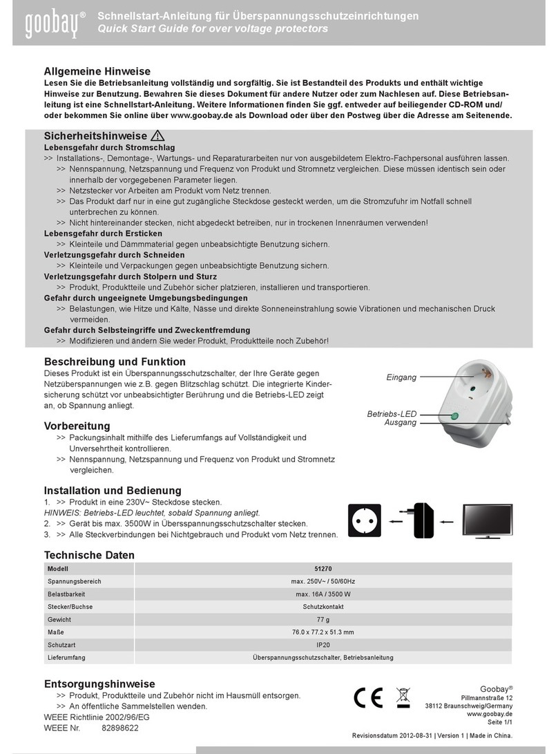 Goobay 51270 quick start guide