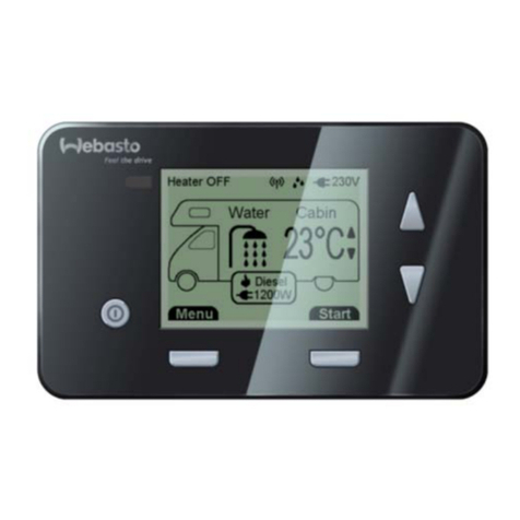 Webasto DUAL TOP RHA-100 Workshop manual