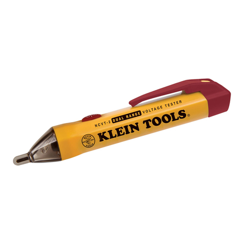Klein Tools NCVT-2 owner's manual Klein Tools NCVT-2 owner's manual