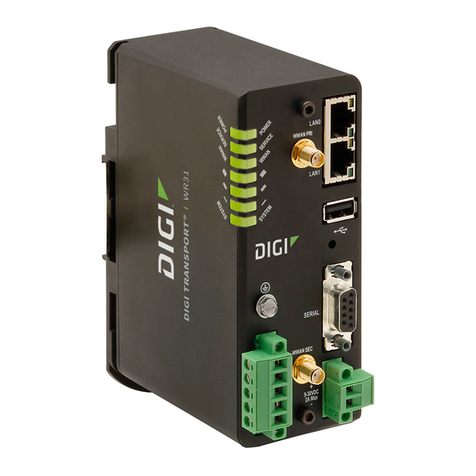 Digi TransPort WR31 quick start guide