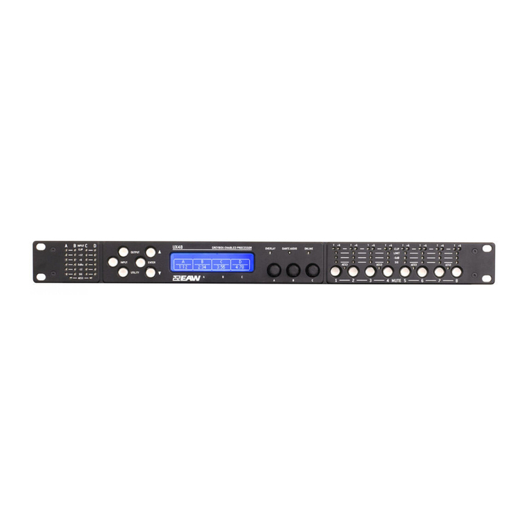 EAW UX48 series User manual