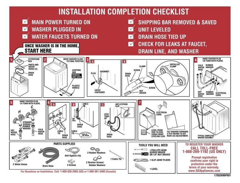 GE WDSR2120JWW User manual