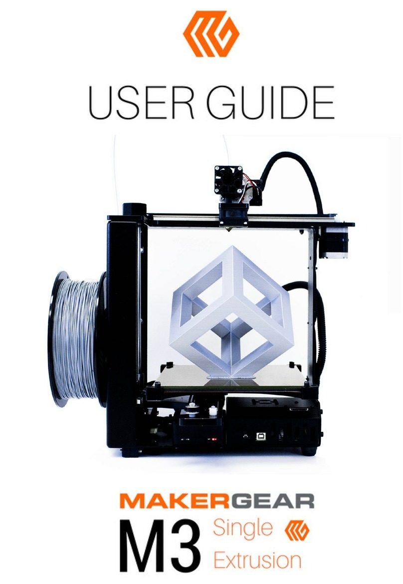 MAKERGEAR M3 User manual MAKERGEAR M3 User manual