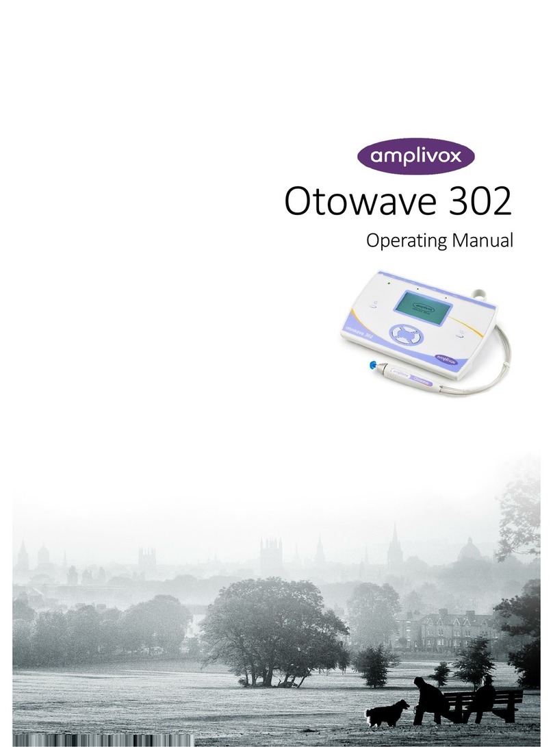 AmpliVox Otowave 302 User manual