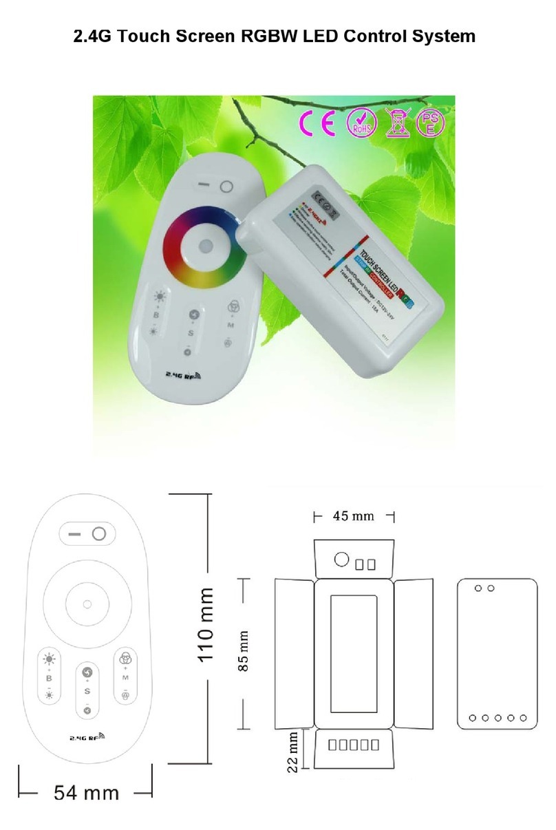 KiWi Lighting BY-CON-TC24GC user manual