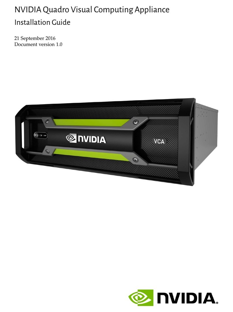 Nvidia Quadro VCA Manager User manual