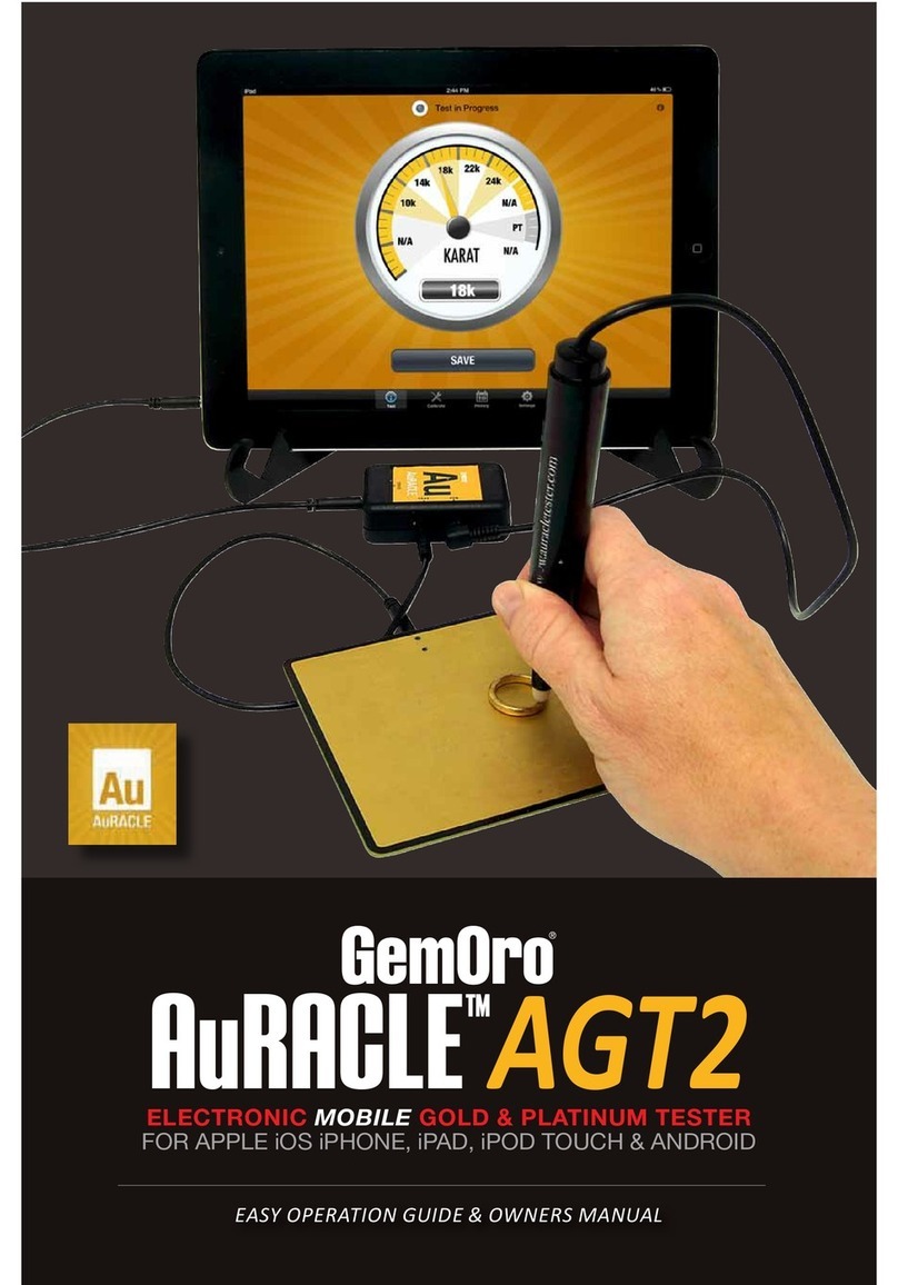 GemOro AuRACLE AGT2 User manual