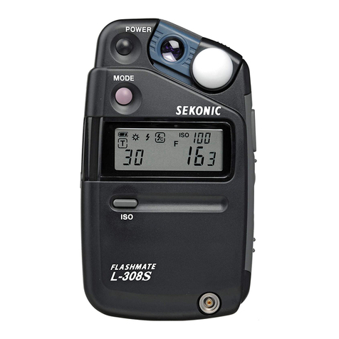 Sekonic Flashmate L-308S User manual