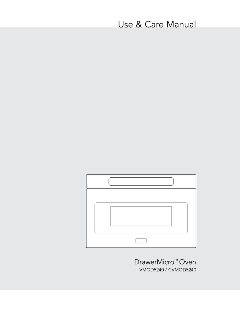 Viking DrawerMicro VMOD5240 Use & care manual